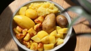 Vielfalt der Kartoffel bei der Mono-Eating-Cleanse