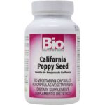 Capsules de graines de pavot de Californie de Bio Nutrition