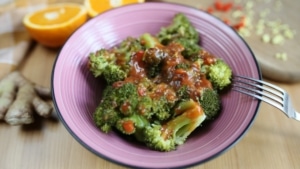 Süß-scharfer Brokkoli
