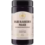 Poudre de bleuets sauvages